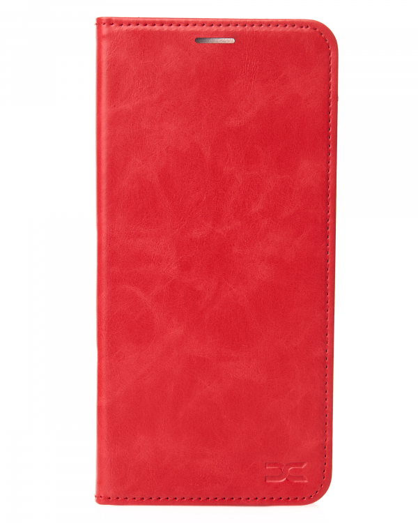 чехол-книга DC ELEGANT для Xiaomi Redmi 15C (173 mm) красный