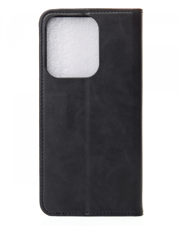 чехол-книга DC ELEGANT для Xiaomi Redmi 15C (171 mm) черный