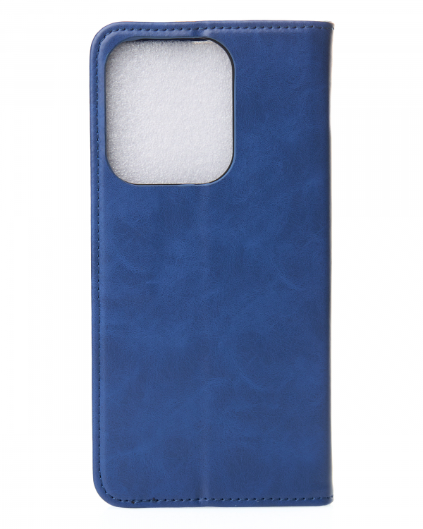 чехол-книга DC ELEGANT для Xiaomi Redmi 15C (171 mm) синий