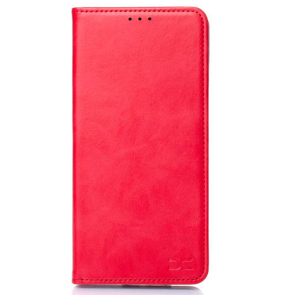 чехол-книга DC ELEGANT для Xiaomi Redmi A1/A2 красный