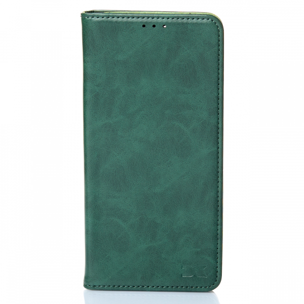 чехол-книга DC ELEGANT для Xiaomi Redmi A1/A2 темно-зеленый