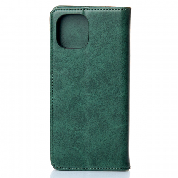 чехол-книга DC ELEGANT для Xiaomi Redmi A1/A2 темно-зеленый