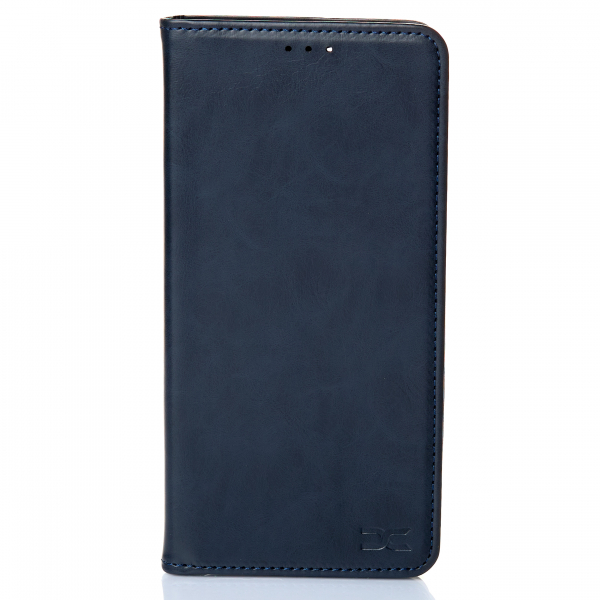 чехол-книга DC ELEGANT для Xiaomi Redmi A1/A2 темно-синий