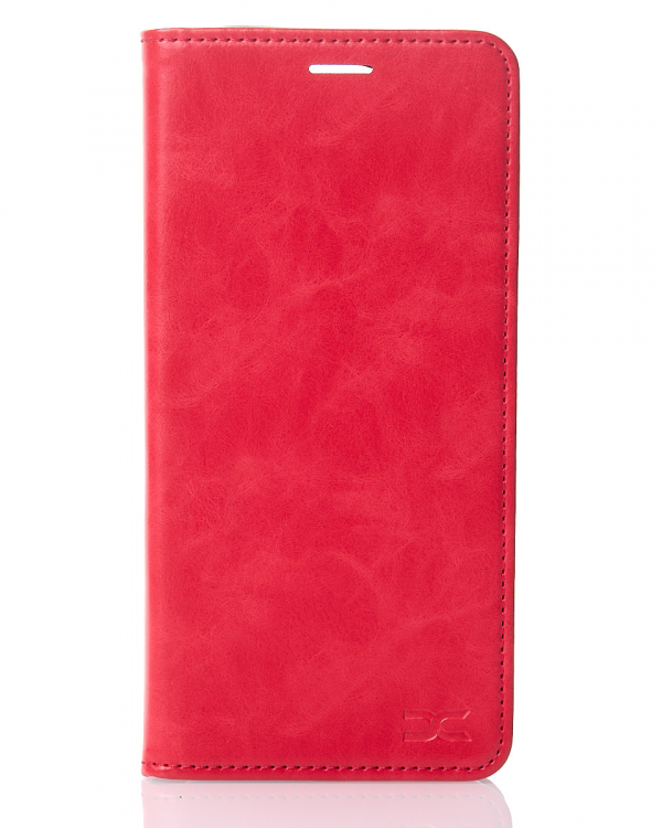 чехол-книга DC ELEGANT для Xiaomi Redmi A3/A3X красный