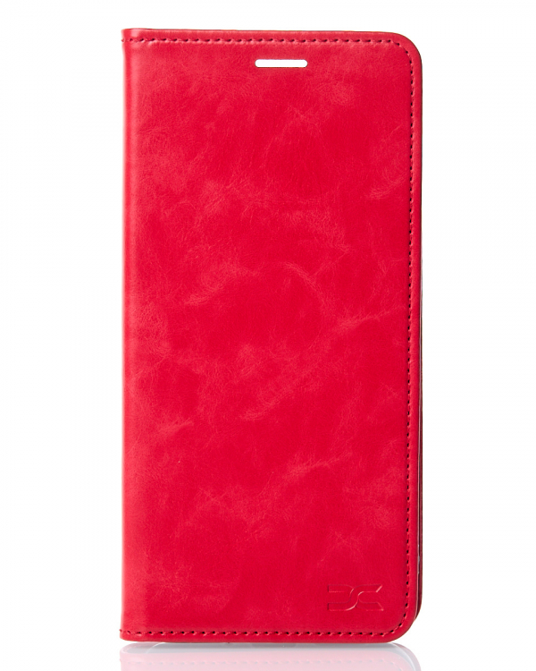 чехол-книга DC ELEGANT для Xiaomi Redmi Note 12 Pro красный