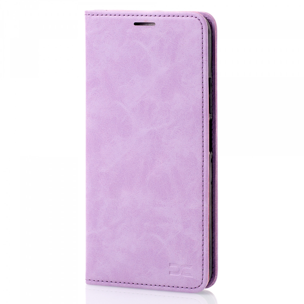 чехол-книга DC ELEGANT для Xiaomi Redmi Note 12 4G сиреневый