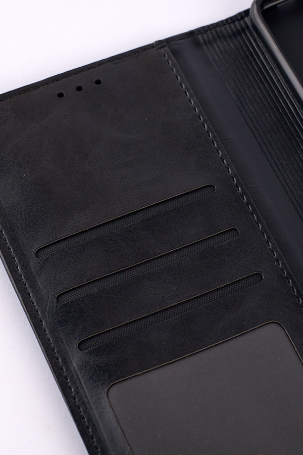 чехол-книга DC ELEGANT для Xiaomi Redmi Note 12S черный