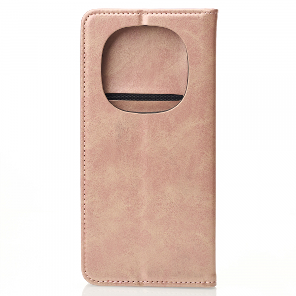 чехол-книга DC ELEGANT для Xiaomi Redmi Note 14 Pro Plus 5G бронзовый