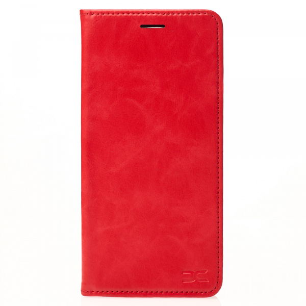 чехол-книга DC ELEGANT для Xiaomi Redmi Note 14 Pro Plus 5G красный