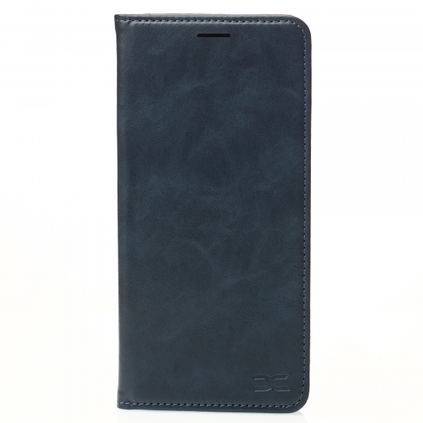 чехол-книга DC ELEGANT для Xiaomi Redmi Note 14 Pro Plus 5G темно-синий