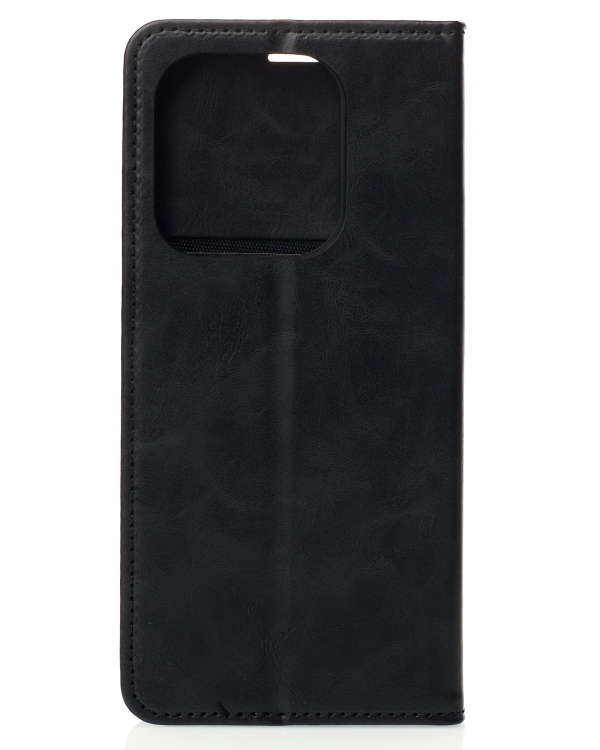 чехол-книга DC ELEGANT для Xiaomi Redmi Note 14 4G (163 mm) черный