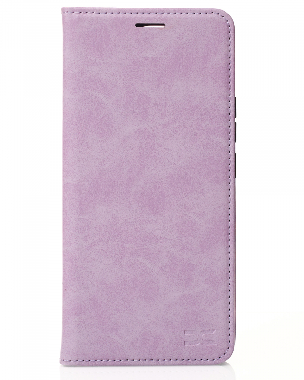 чехол-книга DC ELEGANT для Xiaomi Redmi Note 14 4G (163 mm) сиреневый