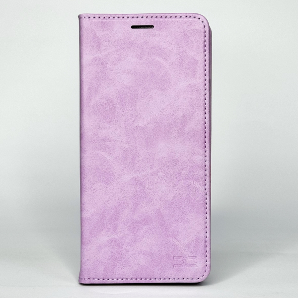 чехол-книга DC ELEGANT для Motorola G86 сиреневый