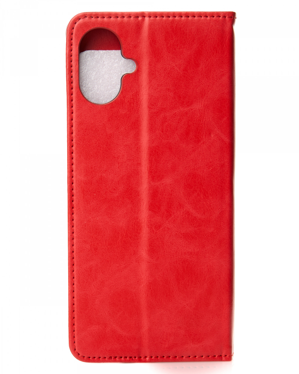 чехол-книга DC ELEGANT для Samsung A07 красный