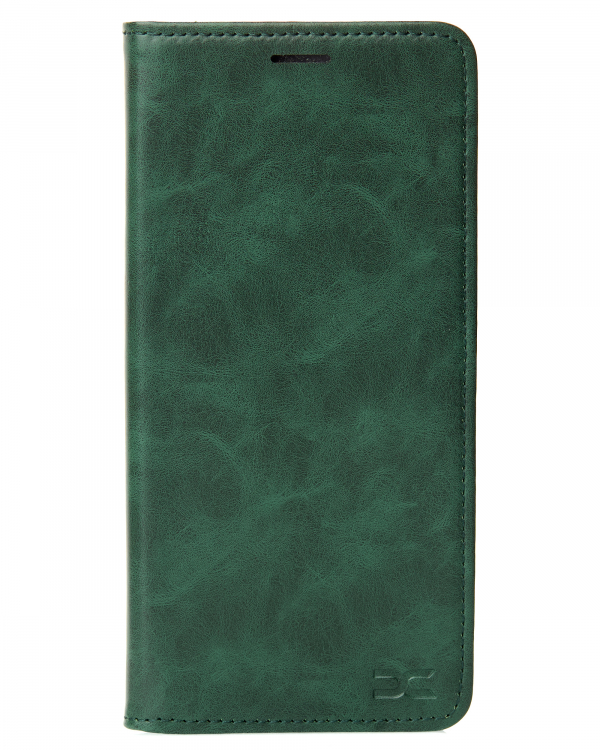 чехол-книга DC ELEGANT для Samsung A07 темно-зеленый