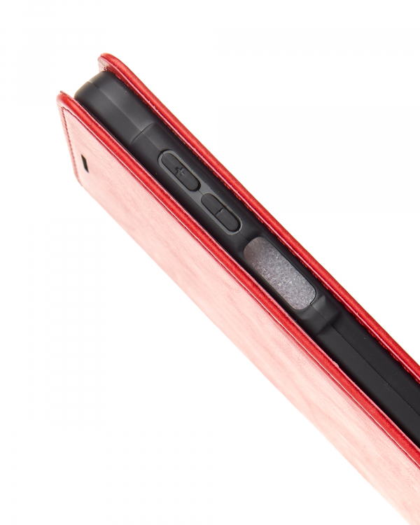 чехол-книга DC ELEGANT для Samsung A17 красный