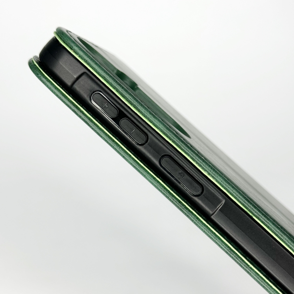 чехол-книга DC ELEGANT для Samsung A57 темно-зеленый