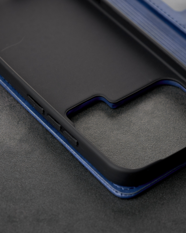 чехол-книга DC ELEGANT для Xiaomi Mi 17 Pro синий