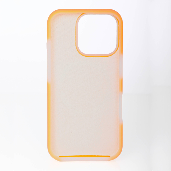 Чехол Liquid Silicone Full с поддержкой MagSafe для iPhone 16 Pro Max orange