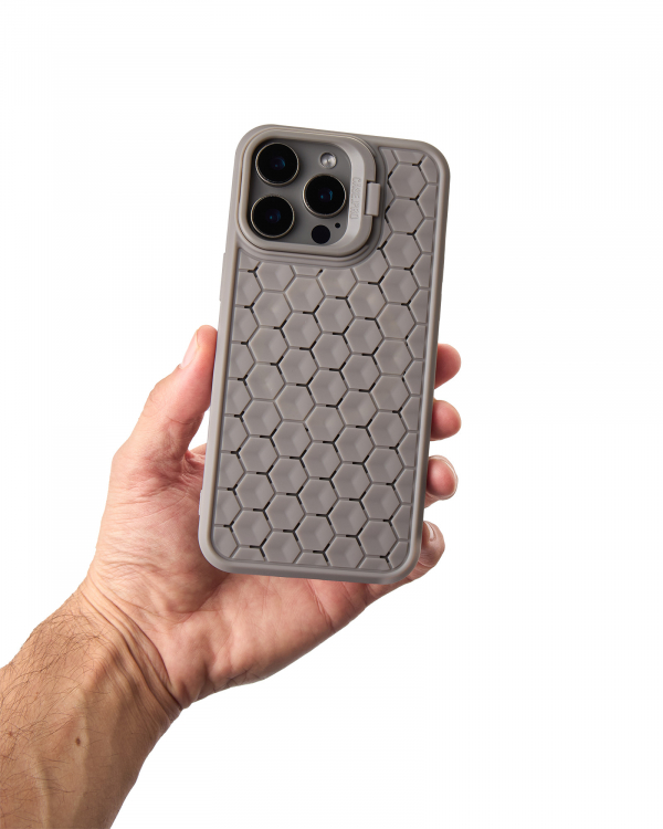 Чехол MagSafe MOSAIC для iPhone 12 / iPhone 12 Pro серый