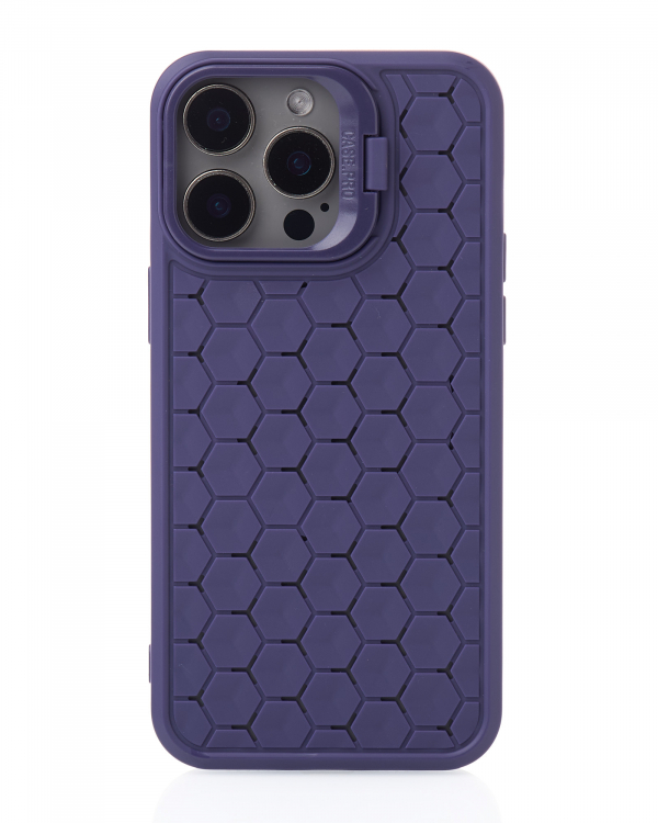 Чехол MagSafe MOSAIC для iPhone 13 Pro Max фиолетовый