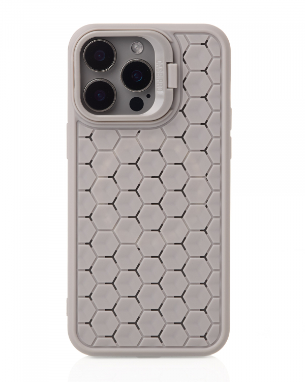 Чехол MagSafe MOSAIC для iPhone 13 Pro Max серый