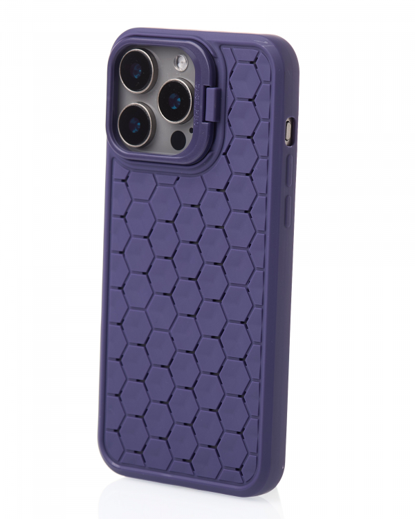 Чехол MagSafe MOSAIC для iPhone 14 Pro Max фиолетовый