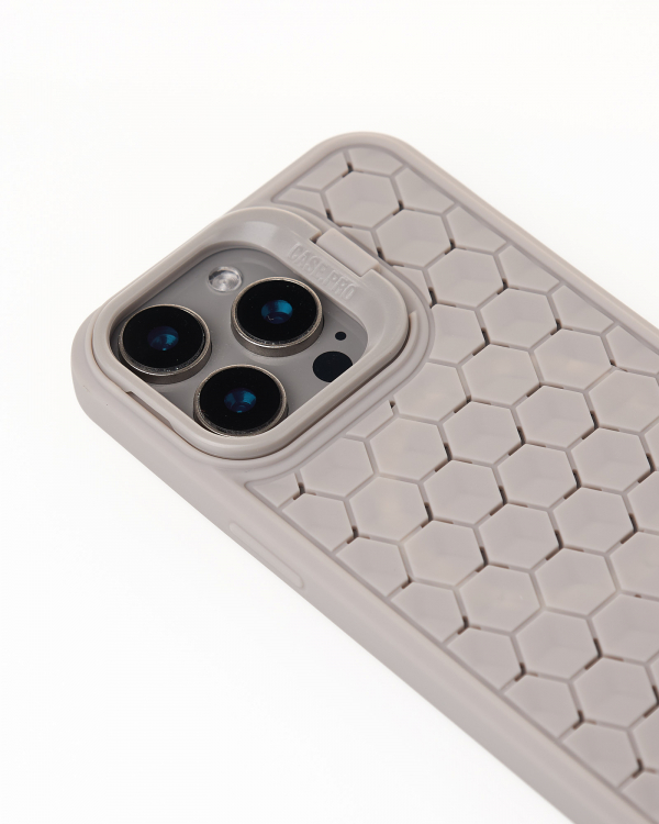 Чехол MagSafe MOSAIC для iPhone 14 Pro серый