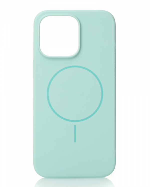 Чехол MagSafe Silicone Beats Case для iPhone 15 succulent