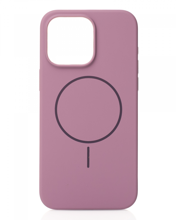 Чехол MagSafe Silicone Beats Case для iPhone 15 lavander