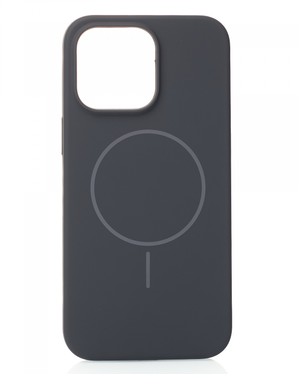 Чехол MagSafe Silicone Beats Case для iPhone 15 stone gray