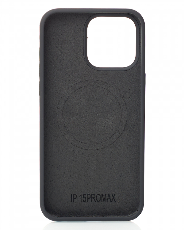 Чехол MagSafe Silicone Beats Case для iPhone 15 stone gray