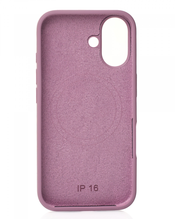 Чехол MagSafe Silicone Beats Case для iPhone 16 lavander