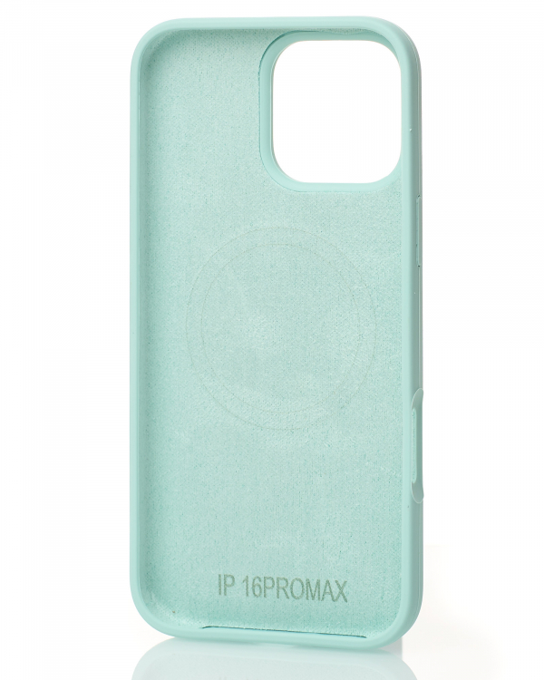 Силиконовый чехол Slim Ring Soft с поддержкой MagSafe для iPhone 16 Pro Max succulent