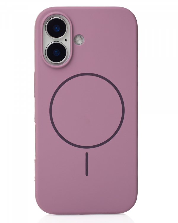 Чехол MagSafe Silicone Beats Case для iPhone 16 lavander