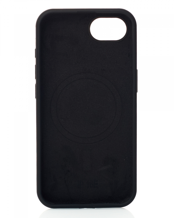 Чехол MagSafe Silicone Beats Case для iPhone 16E black