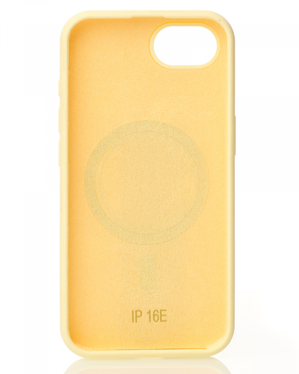 Чехол MagSafe Silicone Beats Case для iPhone 16E sunglow