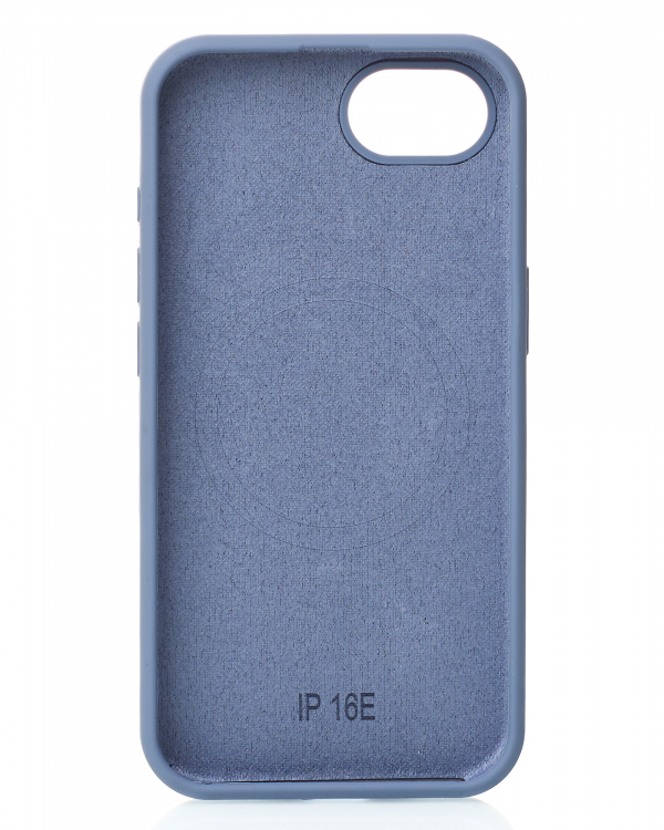 Чехол MagSafe Silicone Beats Case для iPhone 16E storm blue