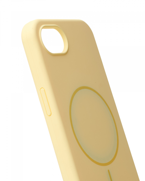Чехол MagSafe Silicone Beats Case для iPhone 16E sunglow