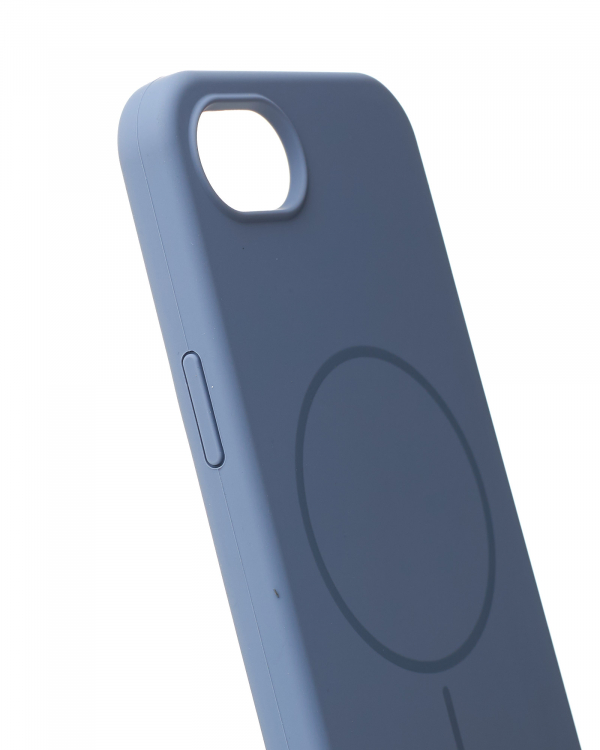 Чехол MagSafe Silicone Beats Case для iPhone 16E storm blue
