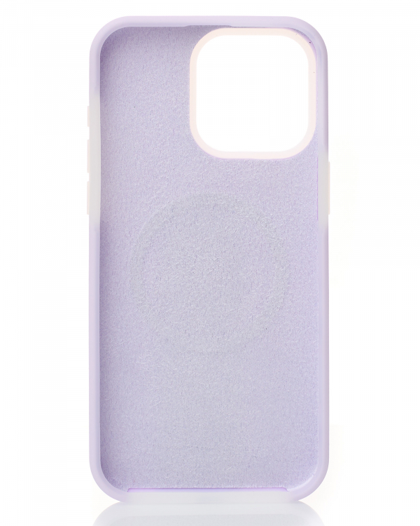 Чехол MagSafe Liquid Silicone Full для iPhone 13 Pro violet