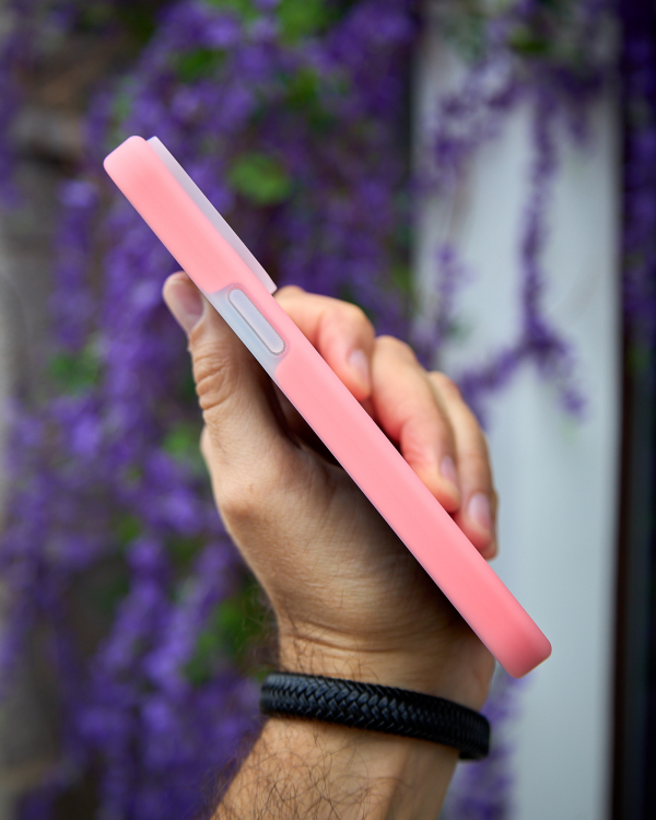 Чехол MagSafe Liquid Silicone Full для iPhone 15 Pro Max pink