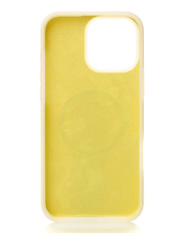 Чехол MagSafe Liquid Silicone Full для iPhone 16 Pro Max sunglow