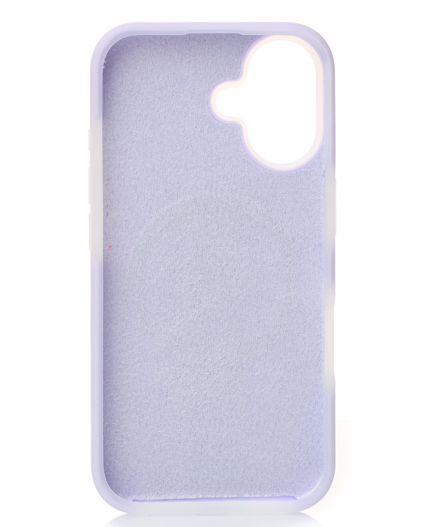 Чехол MagSafe Liquid Silicone Full для iPhone 16 violet