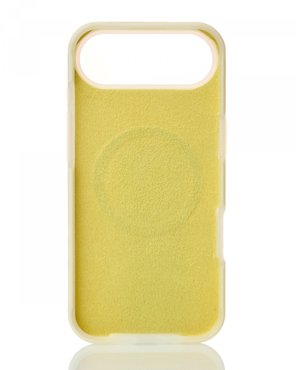 Чехол Liquid Silicone Full с поддержкой MagSafe для iPhone 17 AIR sunglow