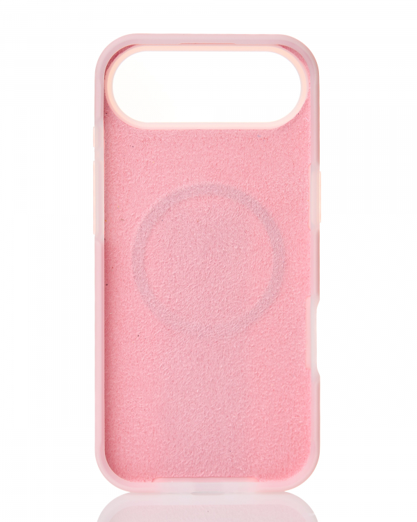 Чехол Liquid Silicone Full с поддержкой MagSafe для iPhone 17 AIR pink