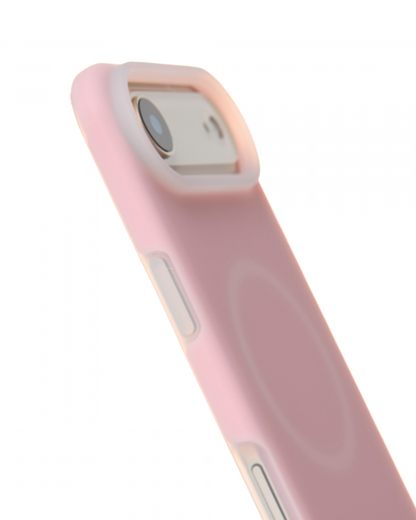 Чехол Liquid Silicone Full с поддержкой MagSafe для iPhone 17 AIR pink