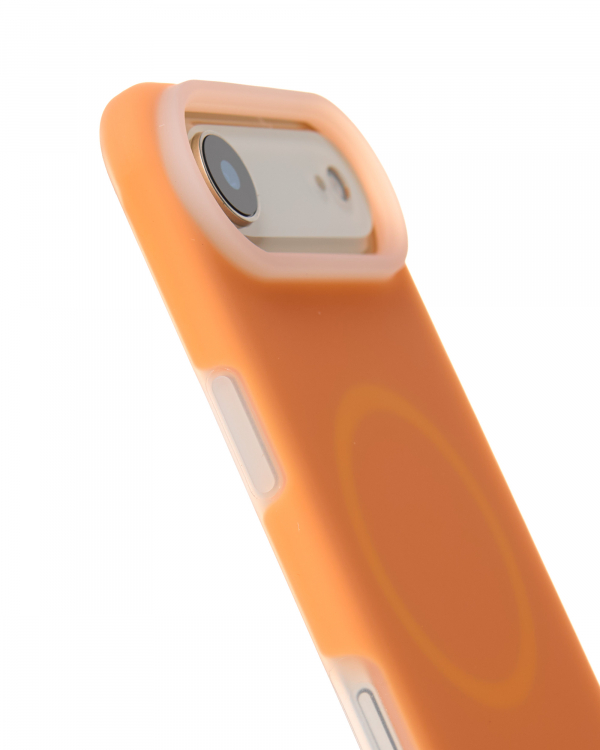 Чехол Liquid Silicone Full с поддержкой MagSafe для iPhone 17 AIR orange