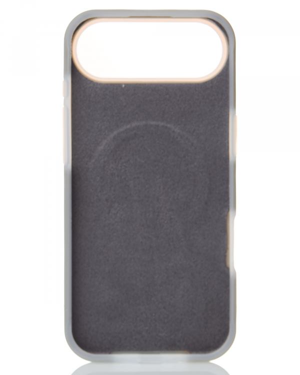 Чехол Liquid Silicone Full с поддержкой MagSafe для iPhone 17 AIR stone gray