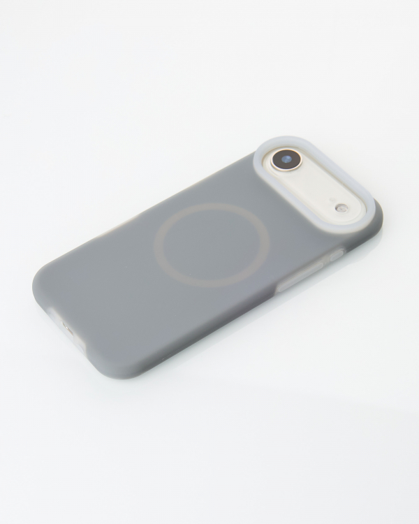 Чехол Liquid Silicone Full с поддержкой MagSafe для iPhone 17 AIR stone gray